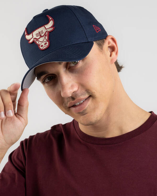 Chicago Bulls 9Forty A-Frame Snapback Cap