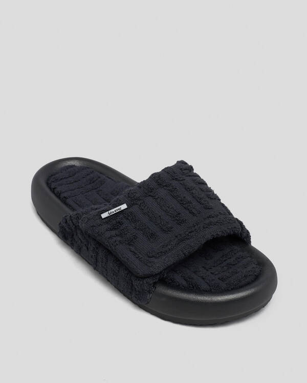 Veda Towelling Slide Sandals