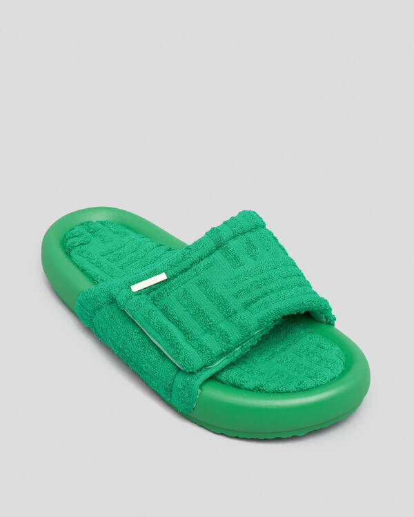 Veda Towelling Slide Sandals