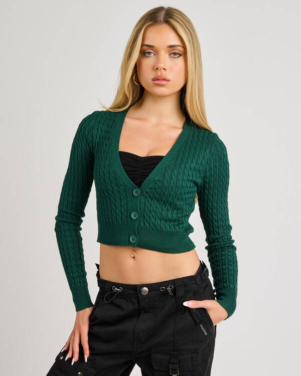 Francesca Crop Knit Cardigan