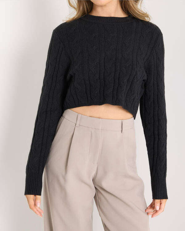 Bookworm Cable Knit Jumper