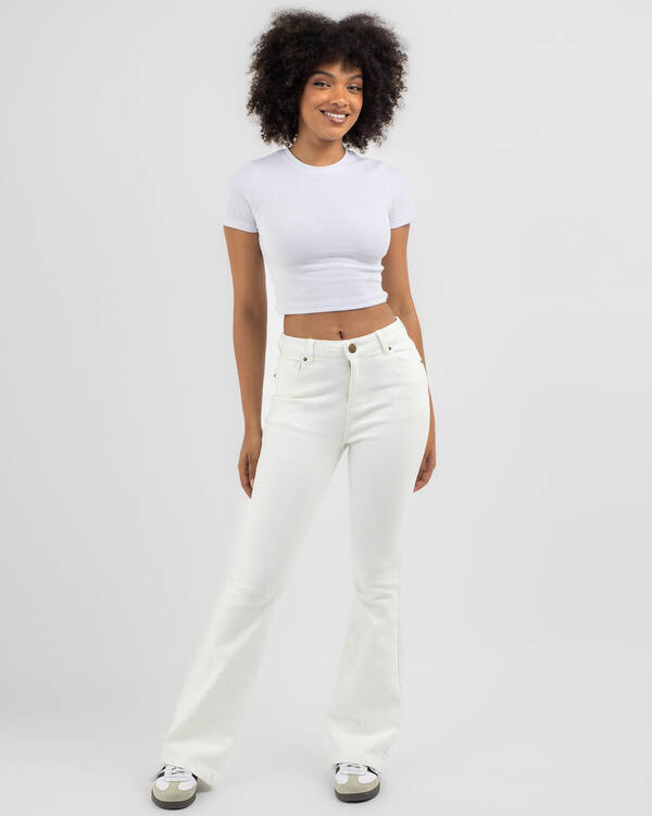 Ellidy Flare Coloured Jeans