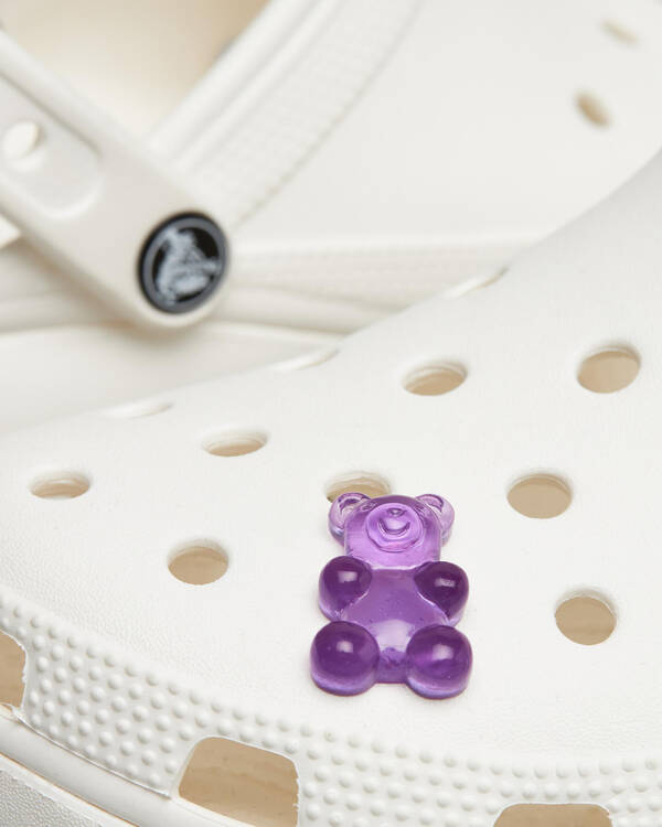 Purple Candy Bear Jibbitz