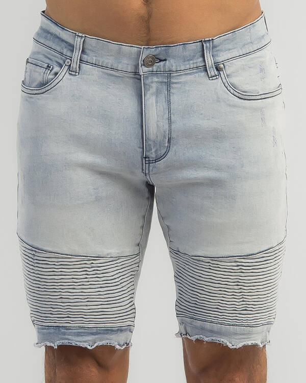 Expansion Denim Shorts