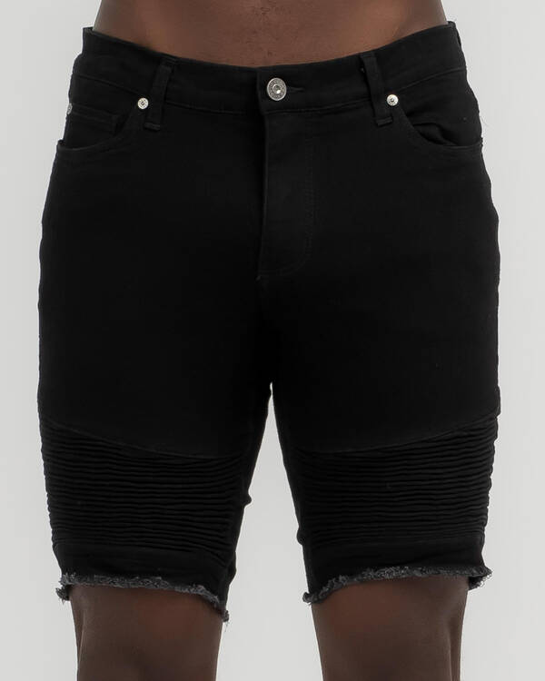 Expansion Denim Shorts