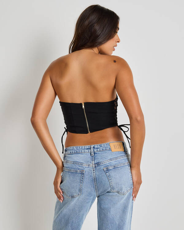 Jessie Lace Up Corset Top