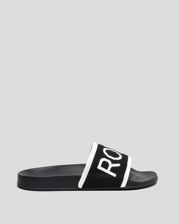 Roxy Slippy Knit Slide Sandals