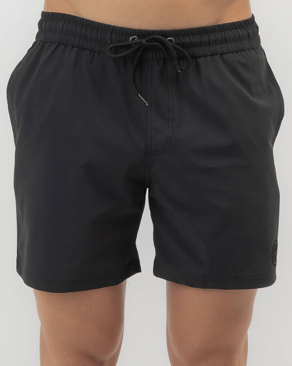 Bind Elastic Waist Shorts