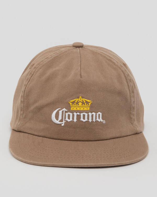 Woven 5 Panel Cap