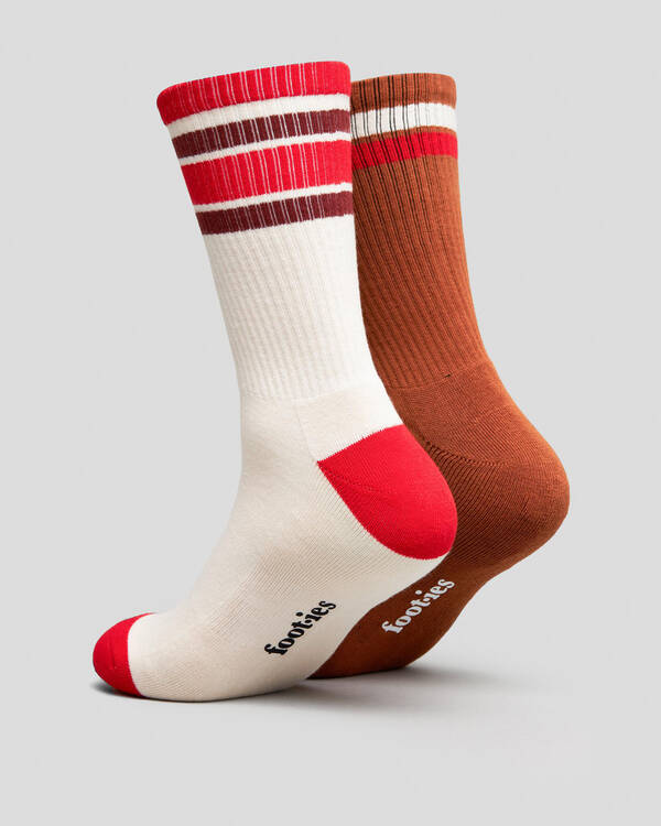 Coke Vintage Stripe Sneaker Socks