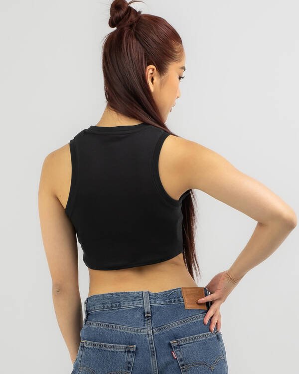 Essential Rib Crop Tank Top