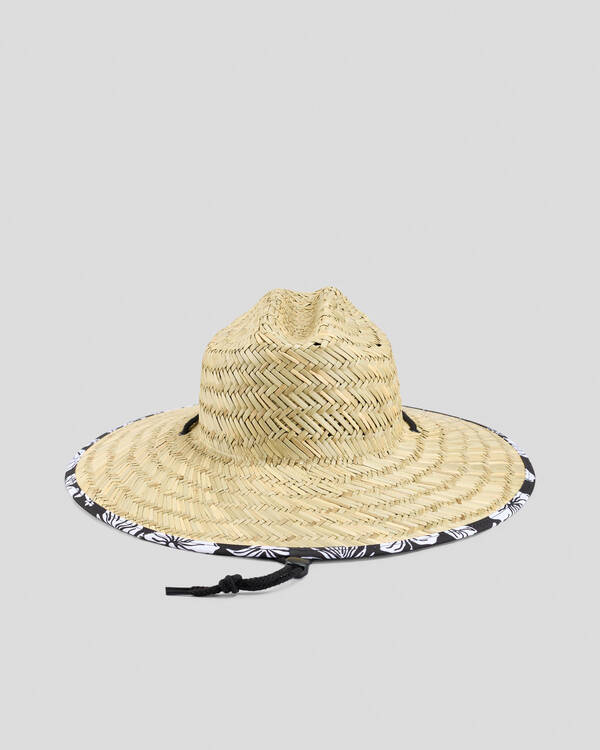 Mixed Straw Sun Panama Hat