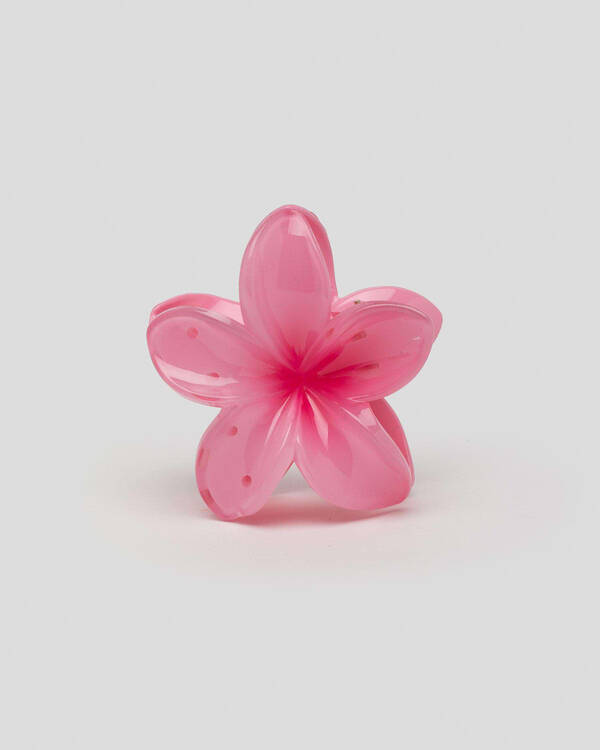 Frangipani Hair Claw Clip
