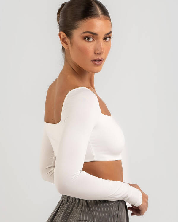 Emily Long Sleeve Ultra Crop Top