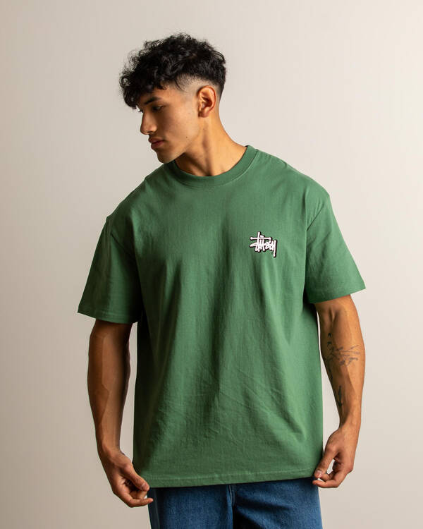 Solid Offset Graffiti T-Shirt