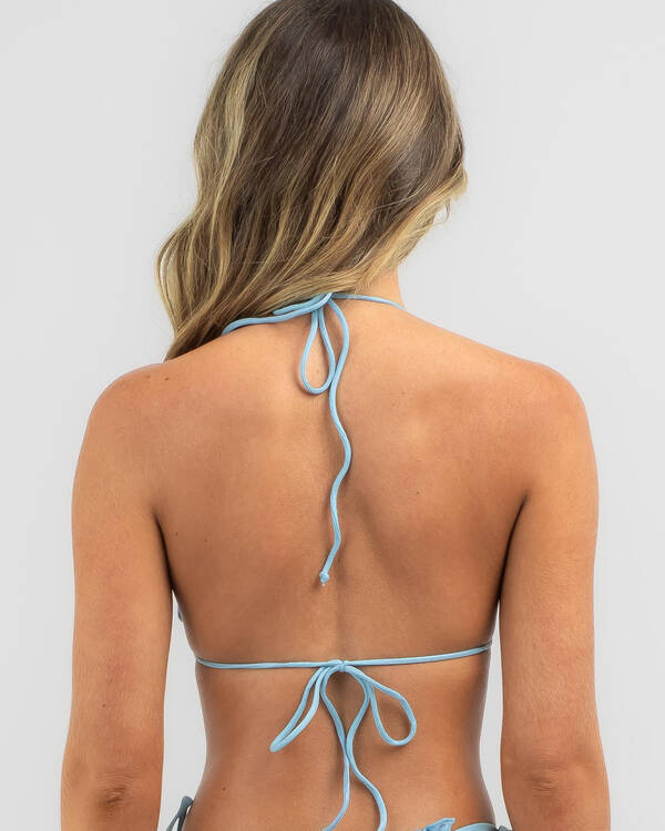 Princess Iridescent Triangle Bikini Top