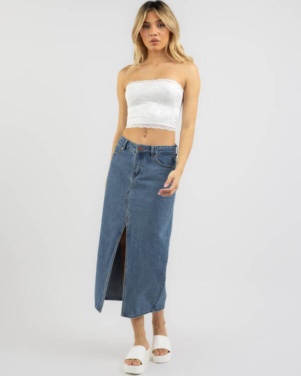 Chad Lace Tube Top