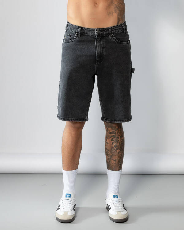 Baggy Denim Walk Shorts
