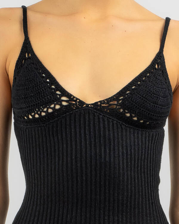 In The Tropics Crochet Dress