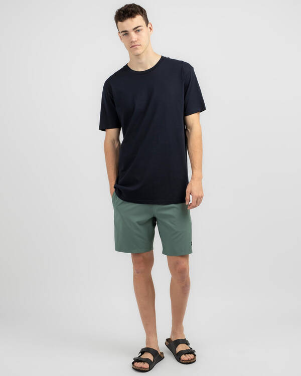 Stones Hybrid Elastic Waist Shorts