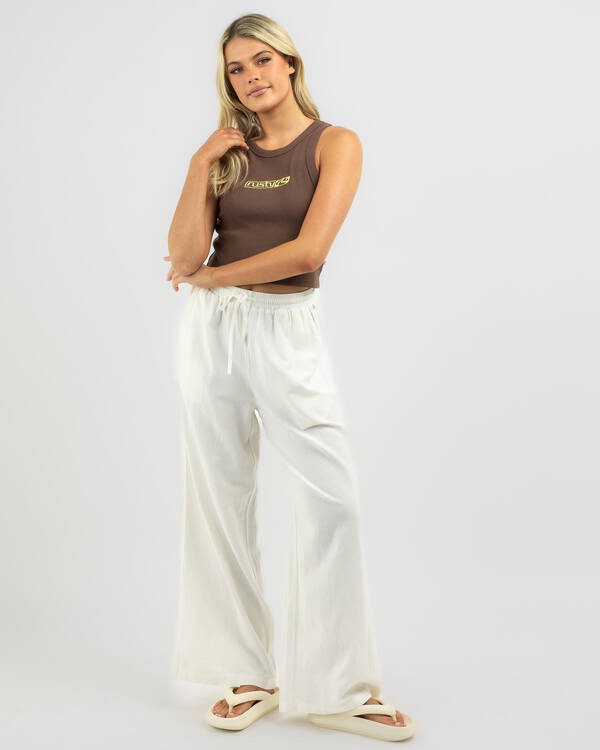 Contrast Racer Tank