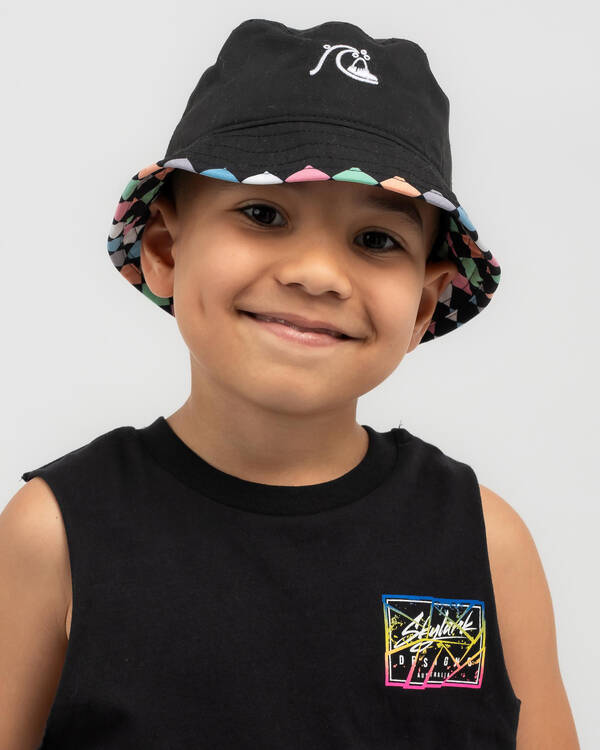 Toddlers' Checkers Bucket Hat