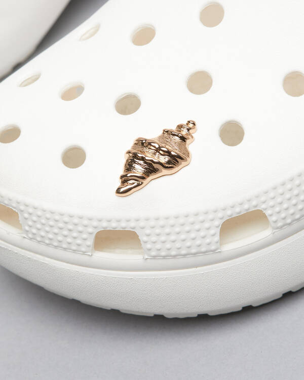 Gold Sea Shell Jibbitz