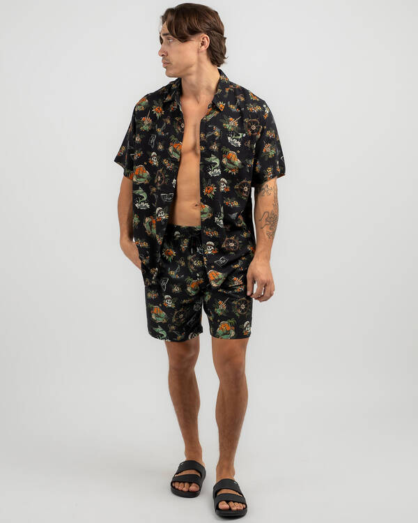 Shipwrecked Captain Short Sleeve Shirt