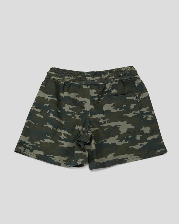Toddlers' Camo Elastic Waist Shorts