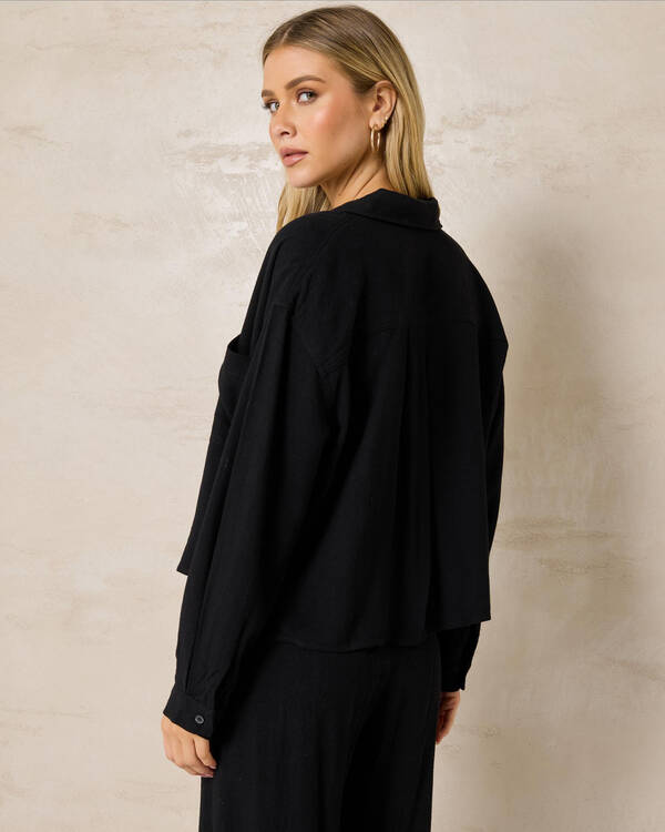 Lola Dallis Linen Long Sleeve Shirt