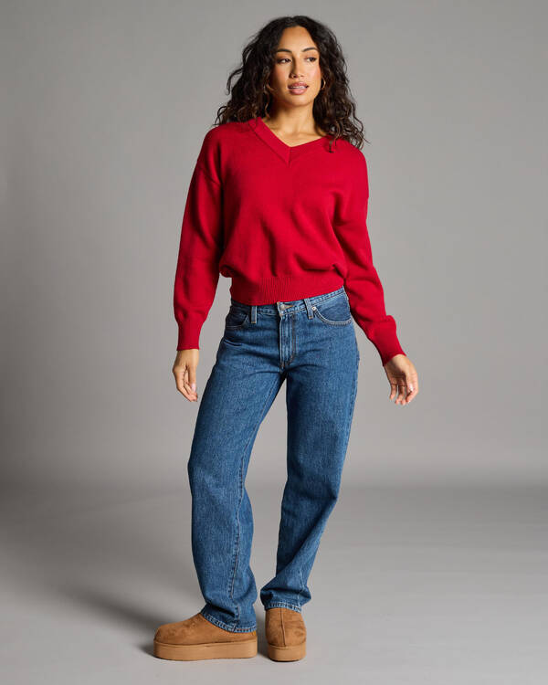 Hopkins V Neck Knit Jumper