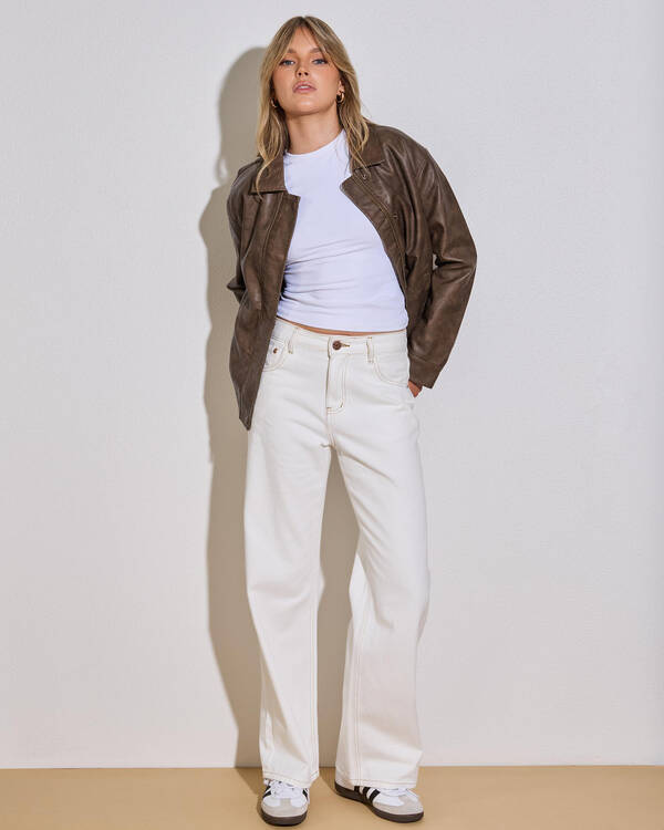 Harley Faux Leather Jacket