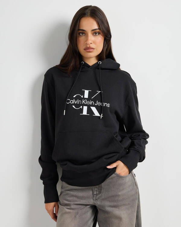 Disrupted Outline Monologo Hoodie