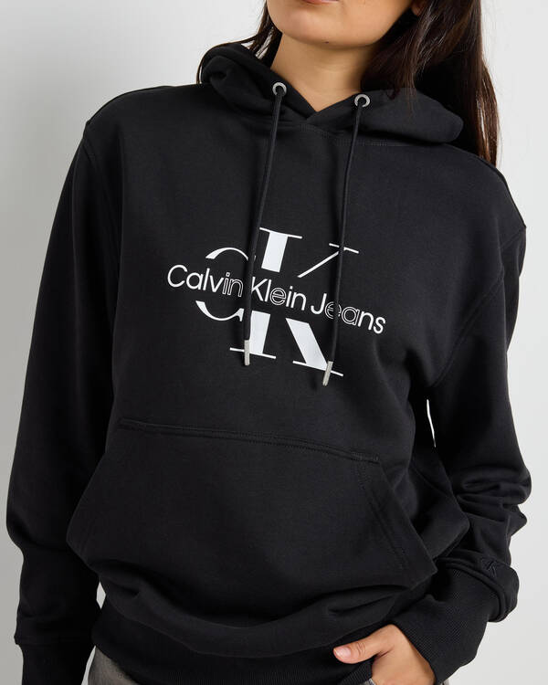 Disrupted Outline Monologo Hoodie