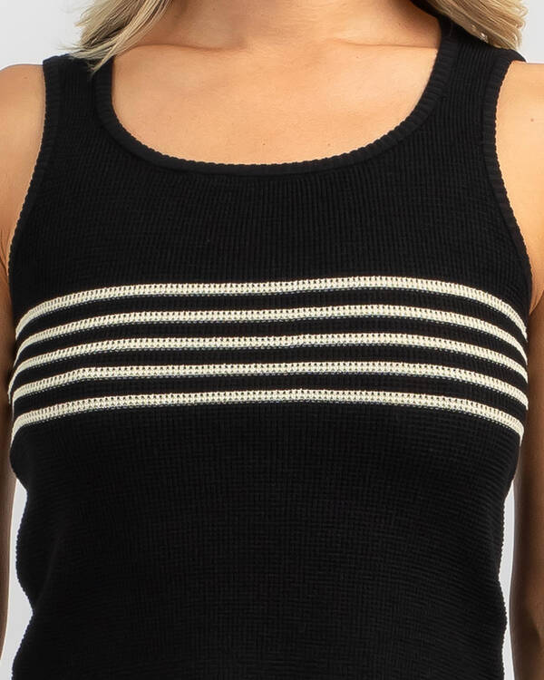 Sofia Knit Scoop Neck Tank Top