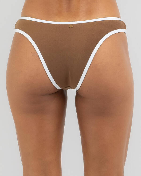 Terry High Cut Bikini Bottom