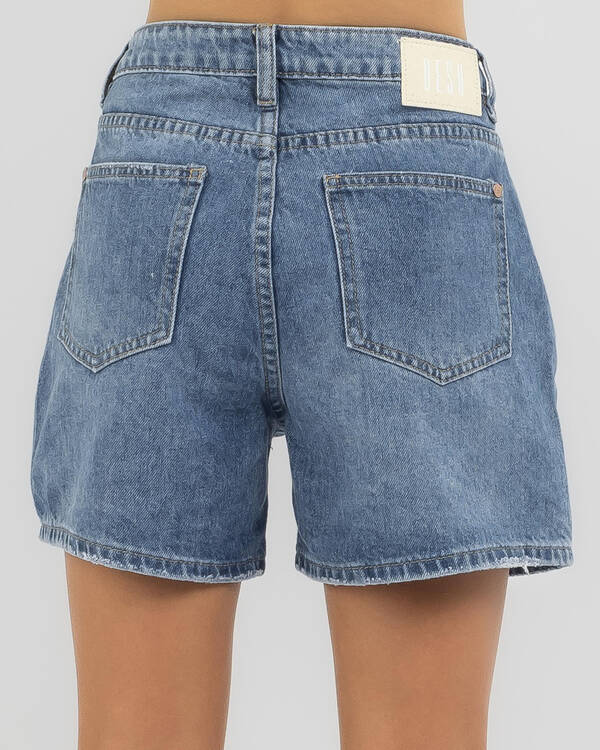 Byron Mid Denim Shorts
