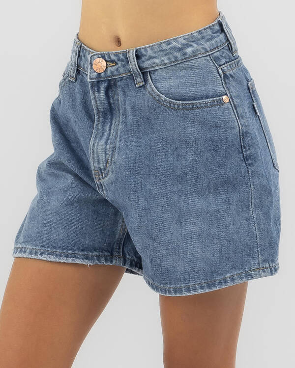 Byron Mid Denim Shorts