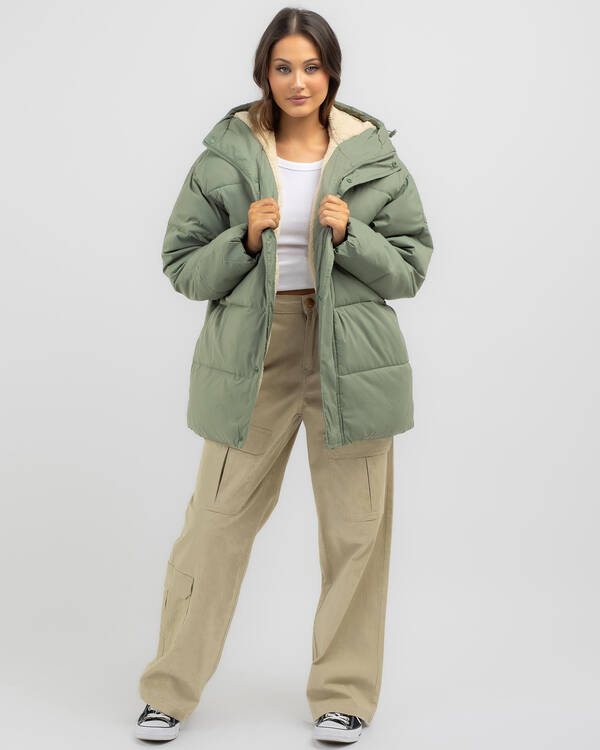 Ocean Dreams Hooded Puffer Jacket