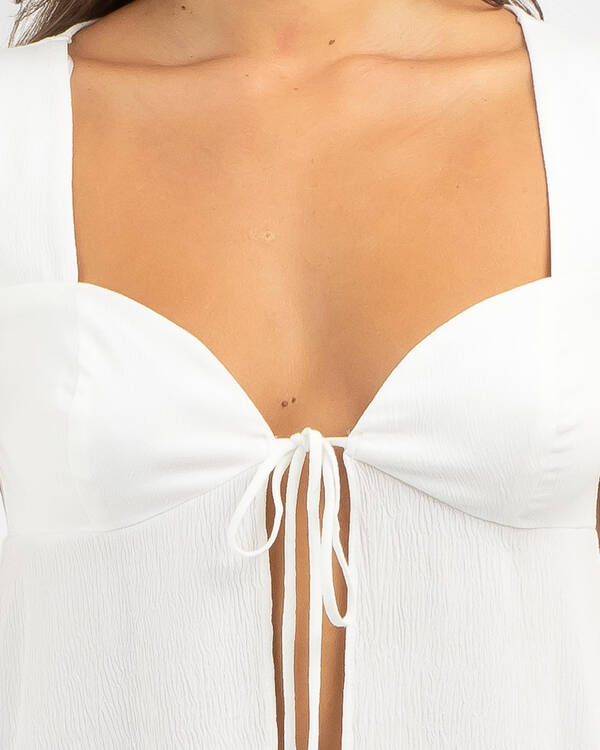 Lilibet Tie Front Top