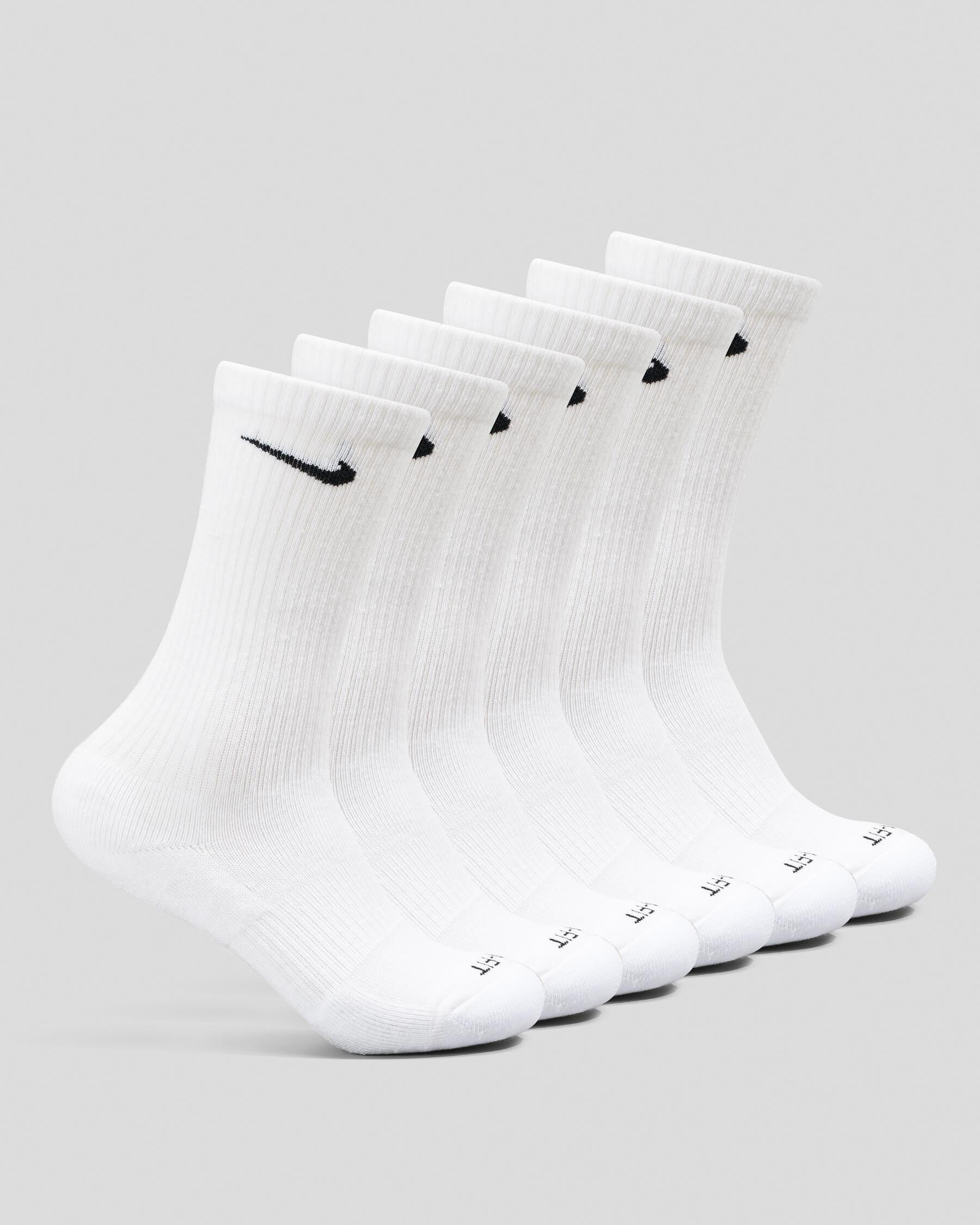 mens white nike socks xl