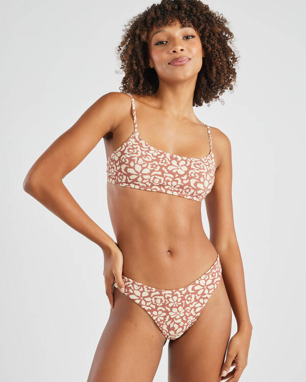 Free Fallin High Cut Cheeky Bikini Bottom