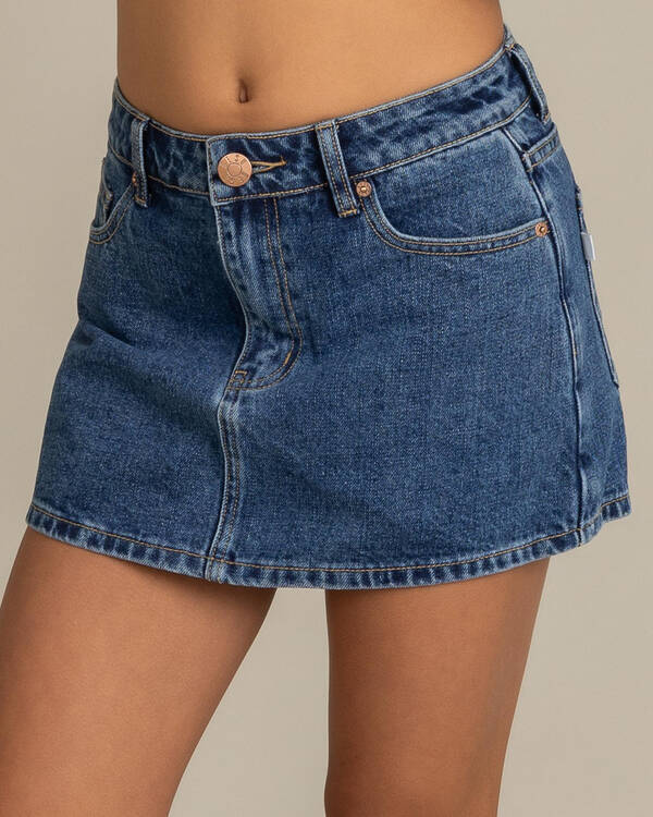 Allegra Denim Skort