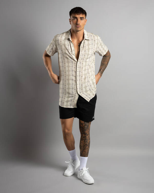 Linear Short Sleeve Shirt