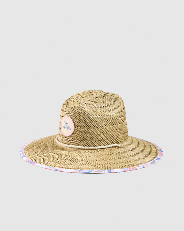 Mixed Straw Sun Hat
