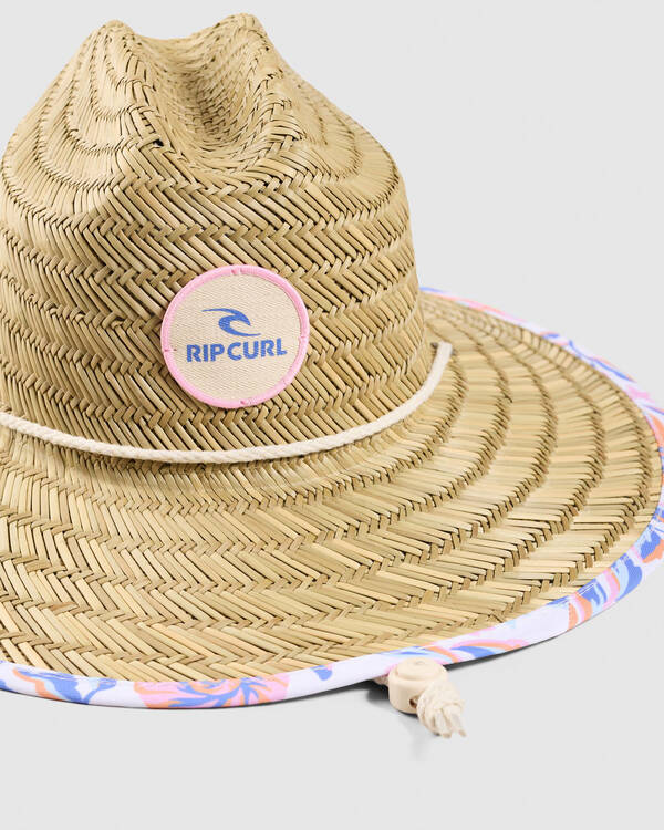 Mixed Straw Sun Hat