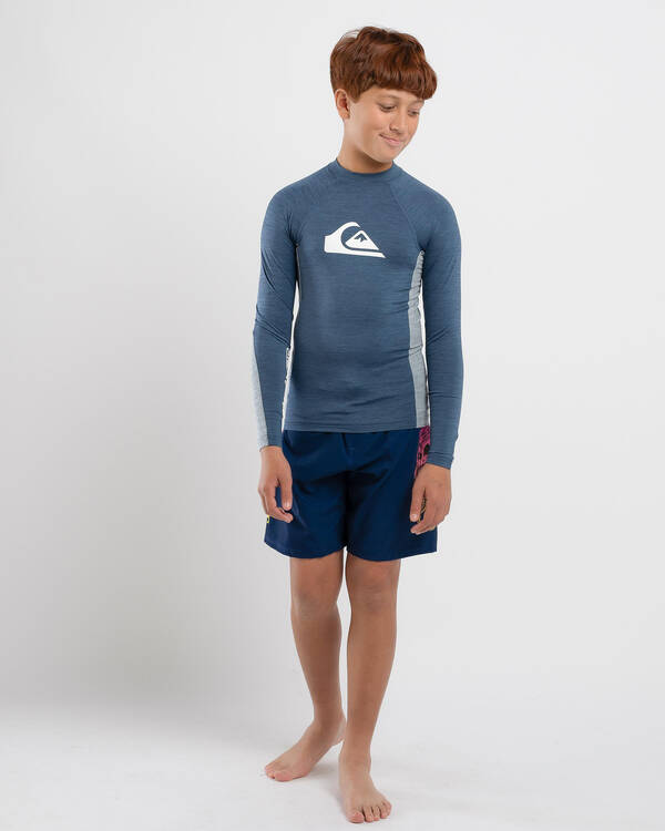 Everyday UPF50 Comp Long Sleeve Rash Vest
