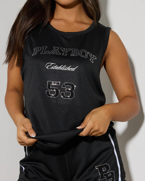 Playboy '53 Basketball Jersey Tank Top