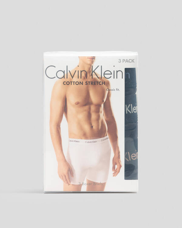 Cotton Stretch Boxer Brief 3 Pack