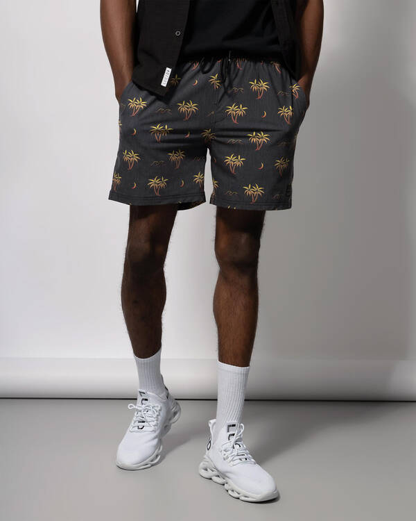 Gale Elastic Waist Shorts